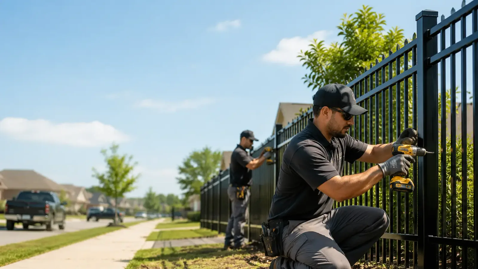 Metal Fence Installation in Dover, PA